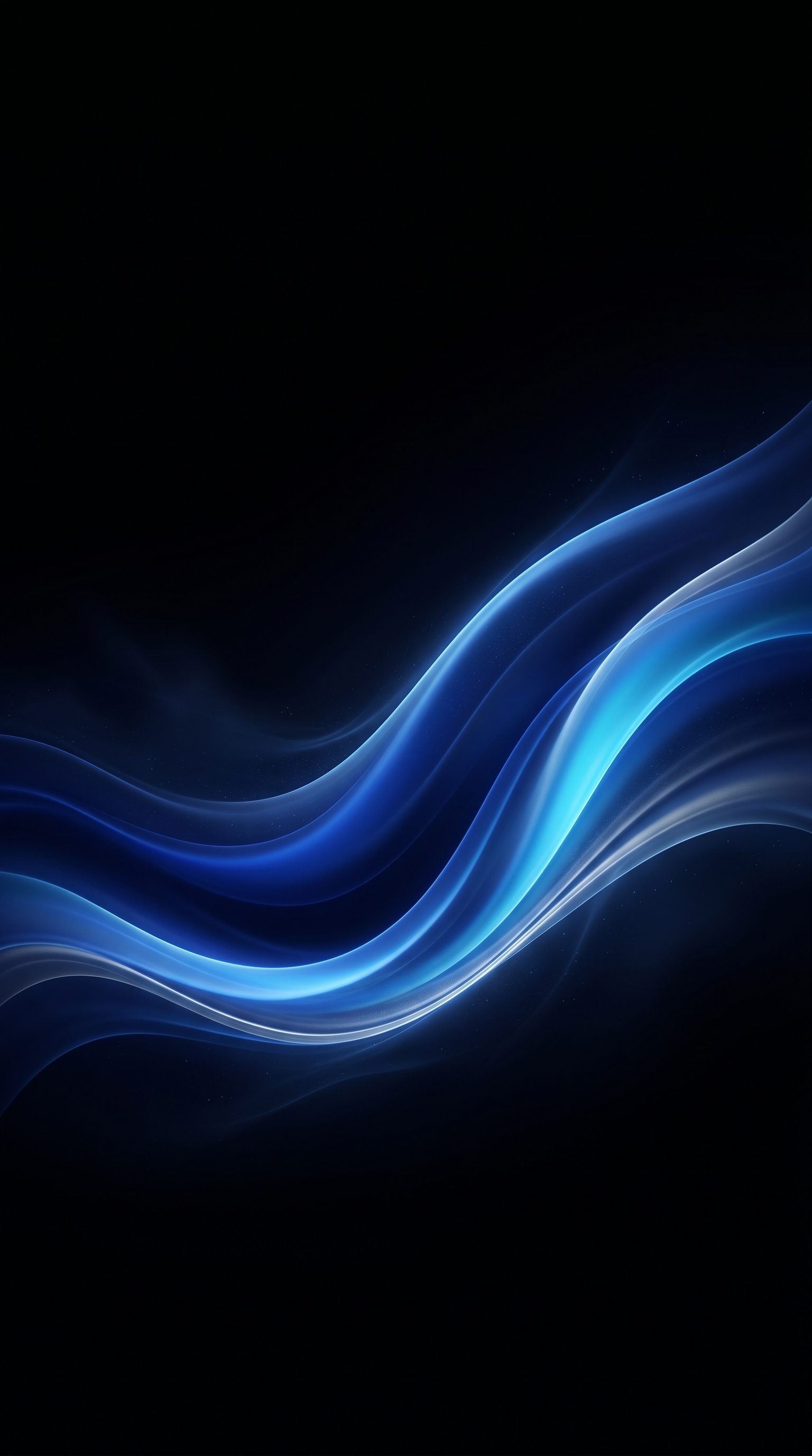 Waves Of Sapphire Light